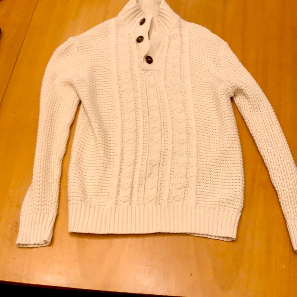 Cream sweater
